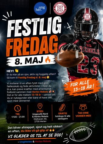 Festlig fredag - Klik for at tilmelde dig