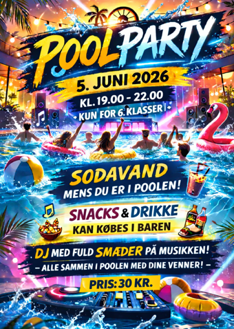 Poolparty - Klik for at tilmelde dig