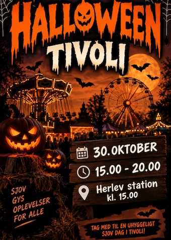 Halloween i Tivoli - Klik for at tilmelde dig
