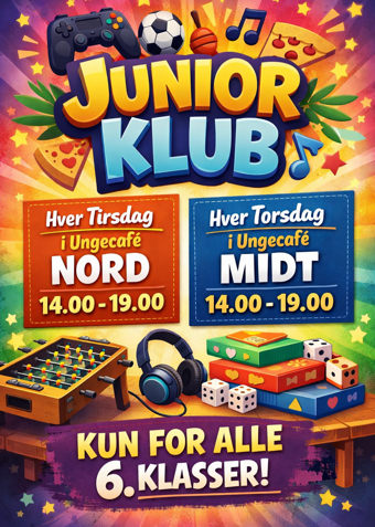 Junior Klub - Klik for at tilmelde dig